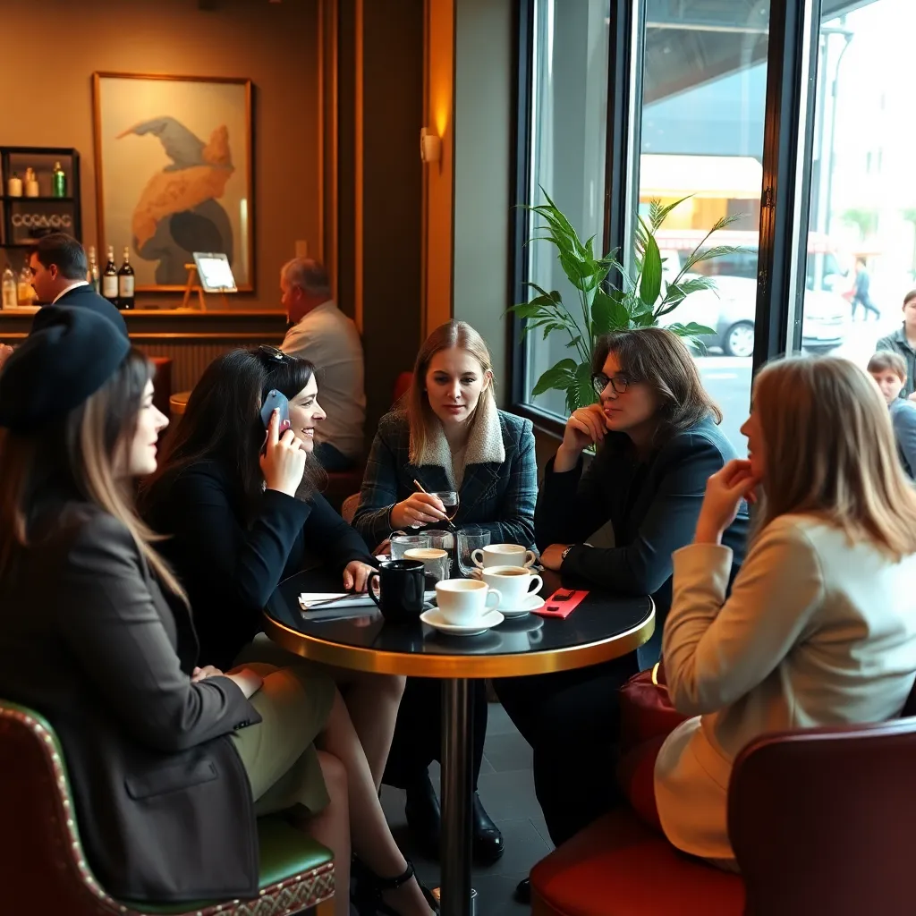 Pomeriggio al caffè